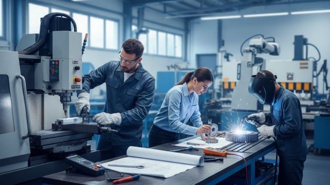 Headhunter para metalmecánica: competencias que realmente importan al evaluar talento en esta industria