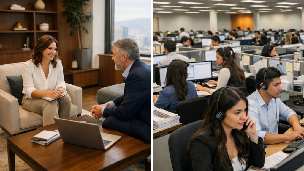 Agencia de headhunters en México: qué distingue a una firma boutique de un proveedor masivo de reclutamiento